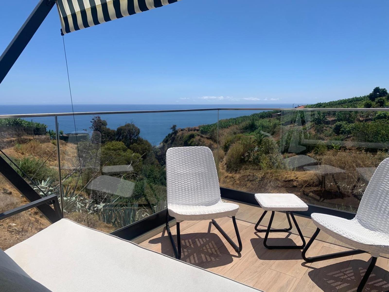 Casa Branca, Beautiful Sea View Apartment Estreito Da Calheta Bagian luar foto