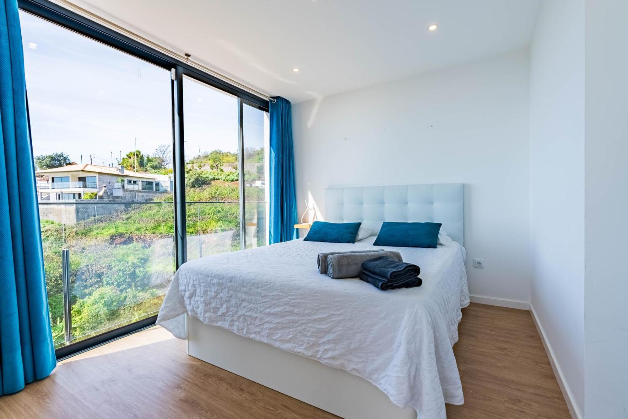Casa Branca, Beautiful Sea View Apartment Estreito Da Calheta Bagian luar foto
